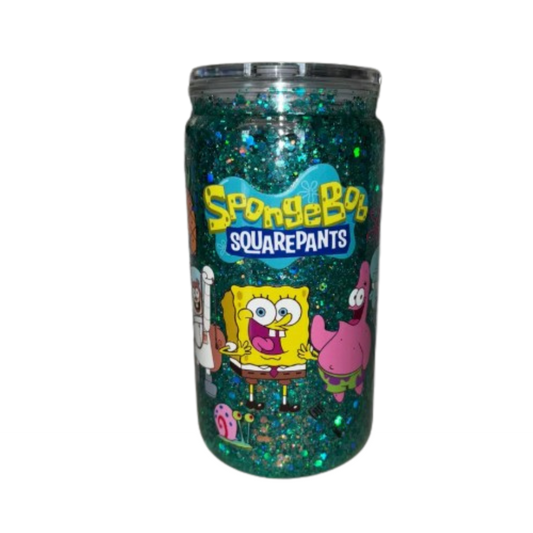 SpongeBob Glitter Snow Globe Cup